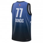 Maillot All-Star 2023 Team 1 Luka Doncic 77 Nike Bleu Swingman - Homme
